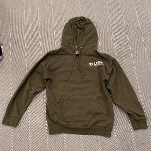 USA Climbing Olive Green Hoodie